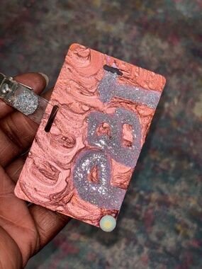 Phlebotomist work badge reel badge holder